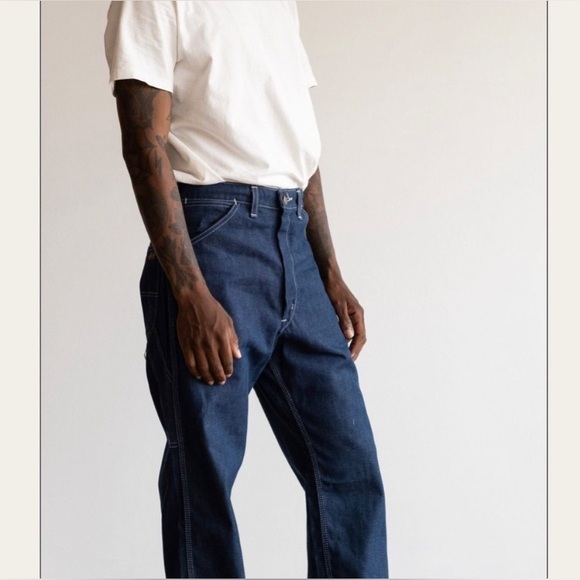 Vintage Dee Cee 1950’s Dark Blue Jeans 42x30 New With Out Tag. - Picture 2 of 11